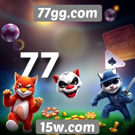 Comparação de jogos disponíveis na plataforma 77gg.com